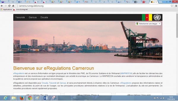 Cameroun : eRegulations veut faciliter les démarches administratives des entrepreneurs e-Regulations